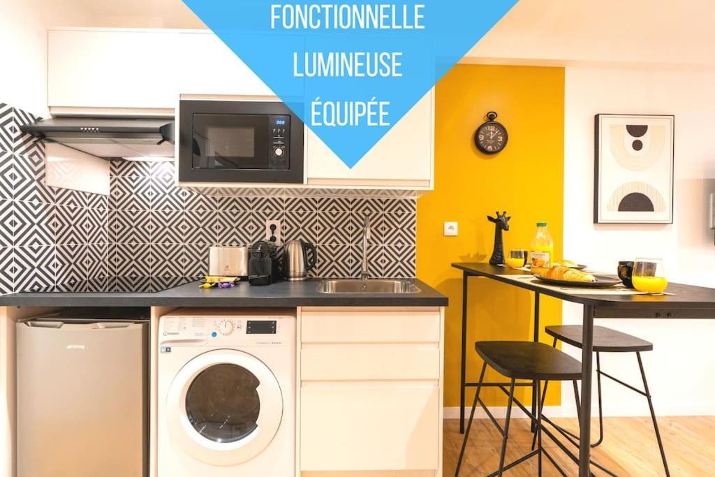 Studio - Self Checkin Automatique - Centre-Ville - Afrique Jouarre Extérieur photo